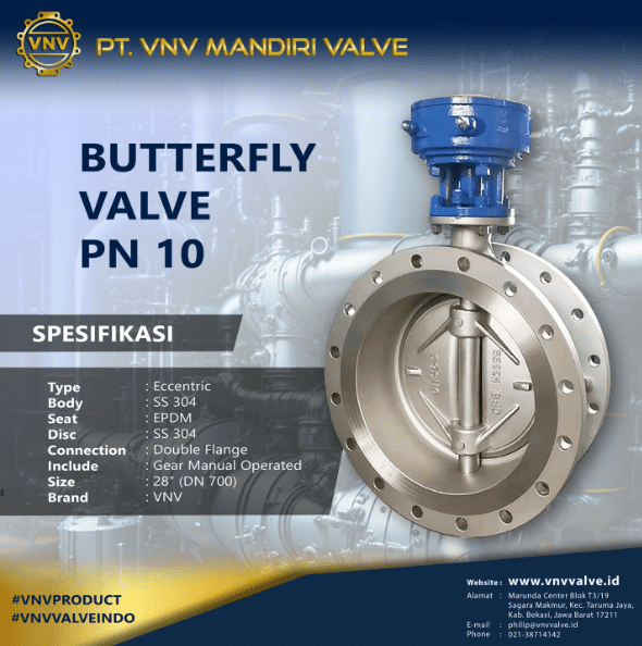 Butterfly Valve PN 10